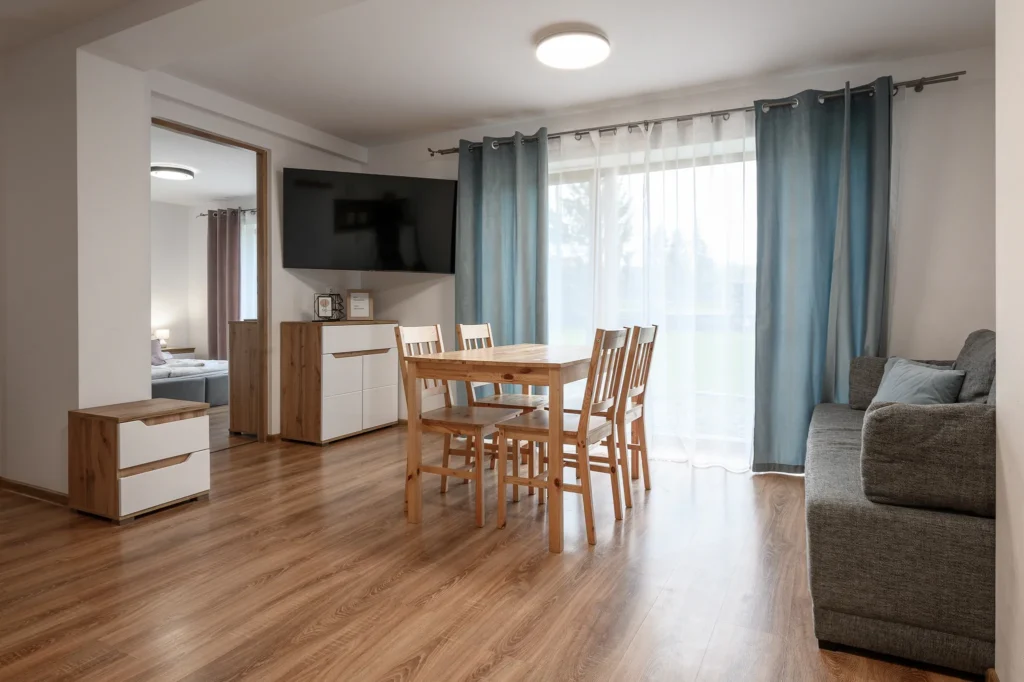 Sypialnia apartamentu Magnas